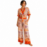 Women's 2-Piece Floral Print Pant Set