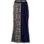 Women's Abstract Print Two-Piece Skirt Set - Image 2