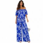 Women's Abstract Print Two-Piece Skirt Set